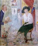 James Ensor The Droll Smokers Norge oil painting reproduction